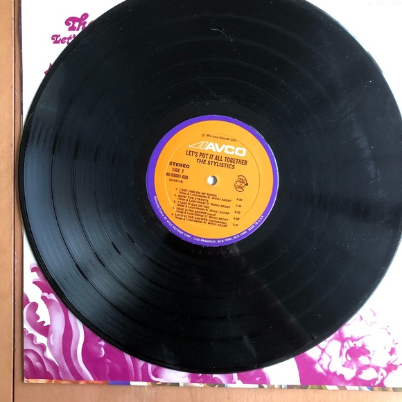 The Stylistics Lets Put it all Together Vinyl - Picture 4 of 5